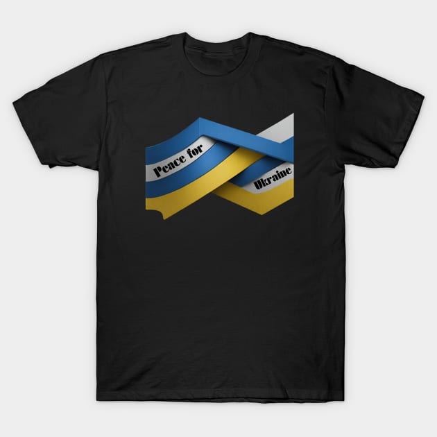 Peace For Ukraine T-Shirt by Kings Court